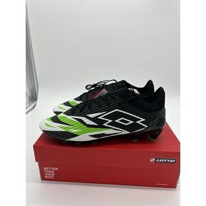 Lotto Solista 200 VI FG Soccer Cleats Men’s Size 6 Women’s Size 8 Black New